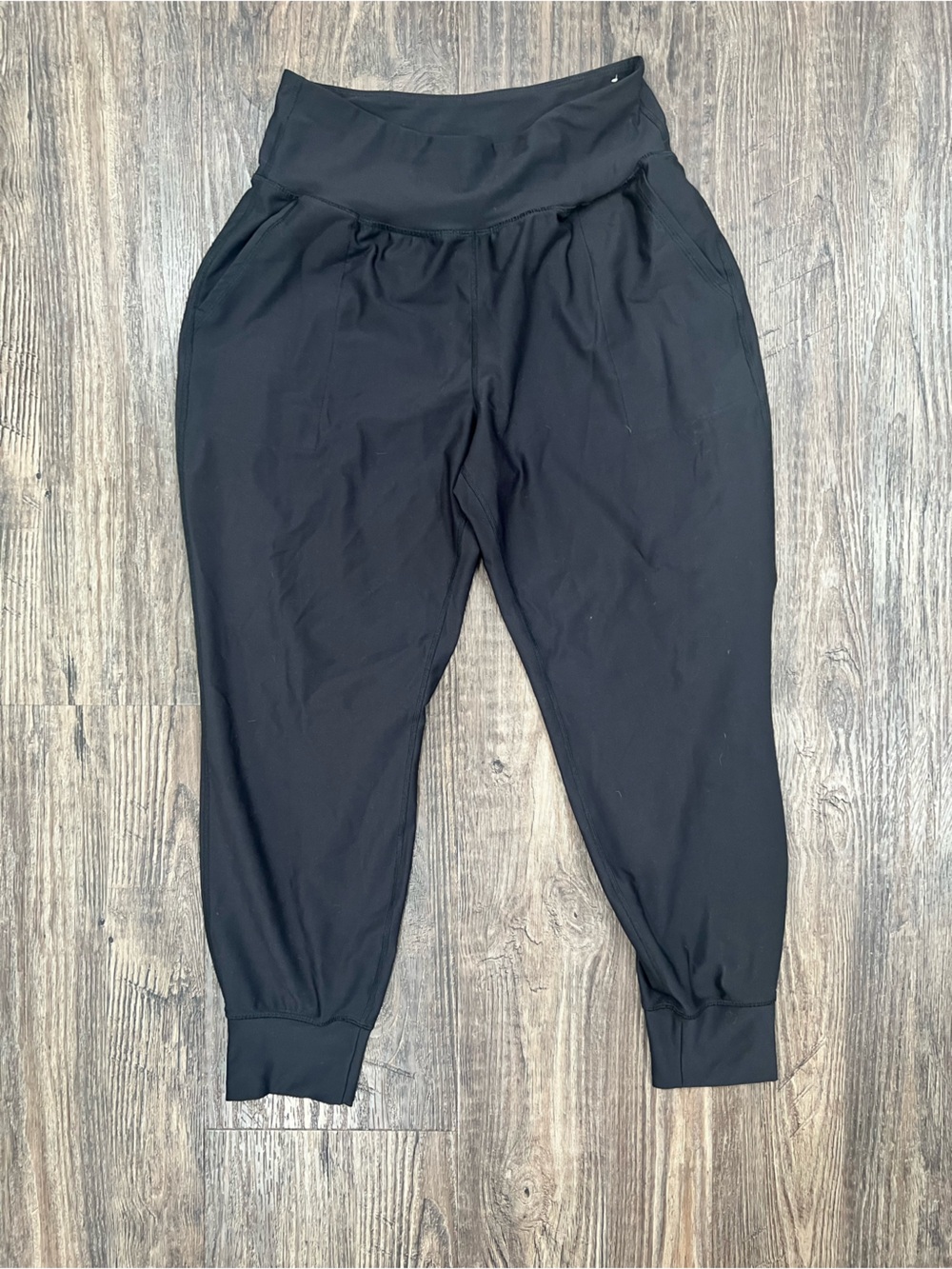 Old Navy go dry Black High-Rise Jogger Leggings